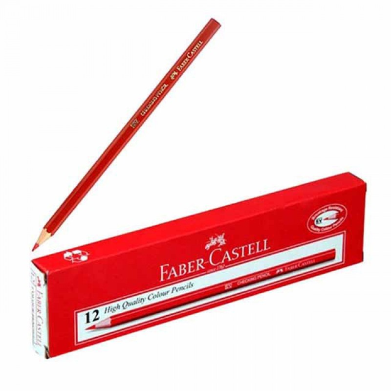 مداد قرمز فابر کاستل 12 عددی