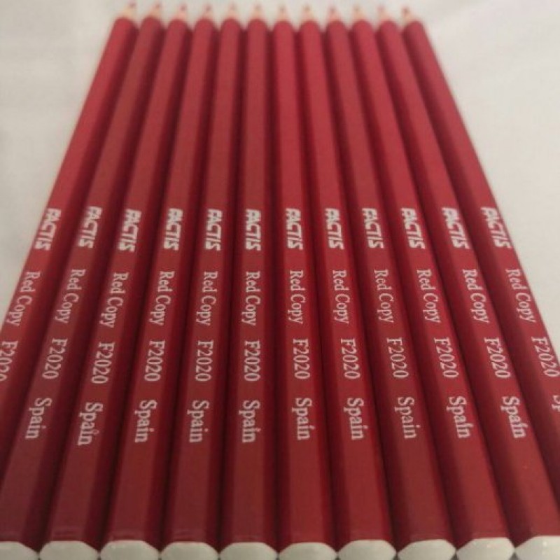 مداد قرمز فاکتیس 12 عددی
