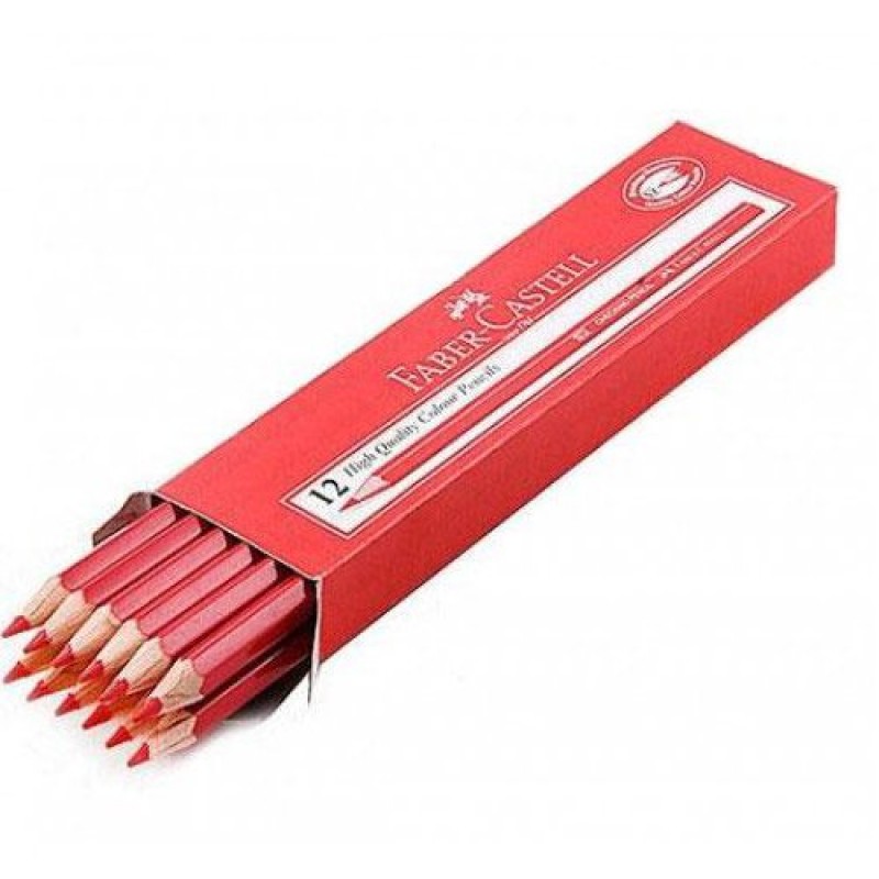مداد قرمز فابر کاستل 12 عددی