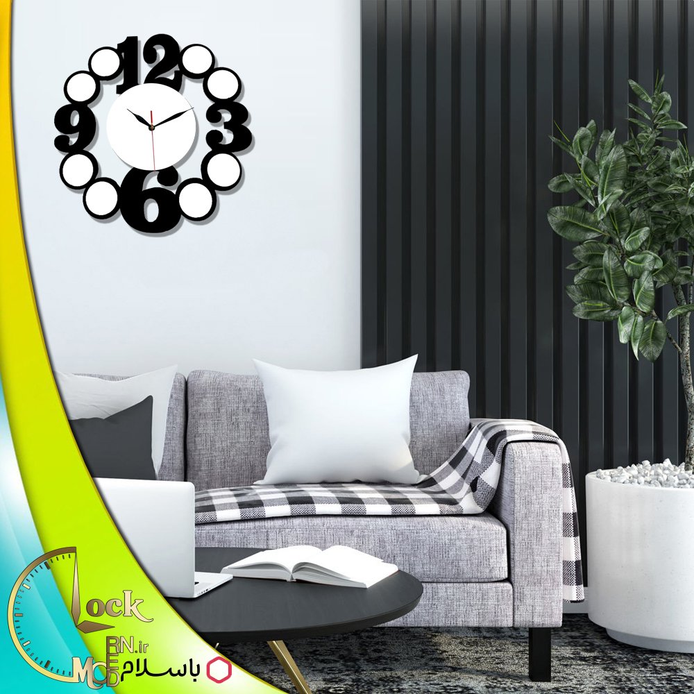 ساعت دیواری طرح فانتزی 436 (پس کرایه)