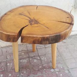  انواع میز عسلی و جلو مبلی چوبی  در اندازه های مختلف 