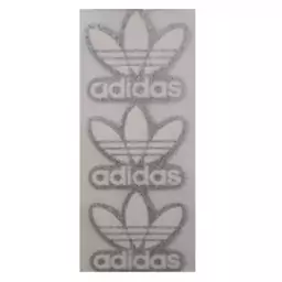  مجموعه 3 عددی استیکر حرارتی مدل آدیداس اکلیکی Adidas ابعاد 5*4