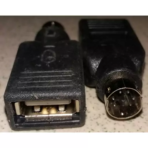 تبدیل PS2 نری به USB مادگی