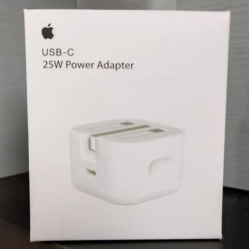 شارژر اصلی 25 وات آیفون با 12 ماه گارانتی شرکتی - 25w Iphone Adapter