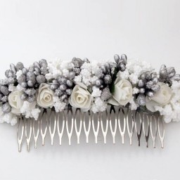 تاج گل سر با دستبند