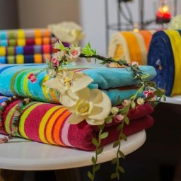 حوله دستی  طرح  راه راه متوسط 