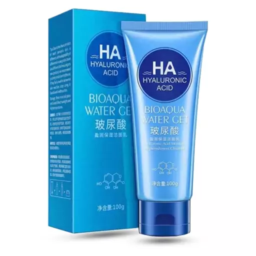 فوم شستشوی صورت هیالورونیک اسید HA بیواکوا BIOAQUA 100ml