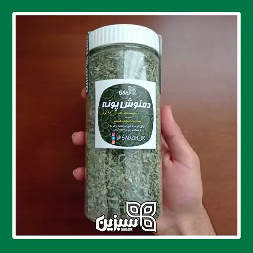 دمنوش پونه اعلا سبزین با بهترین عطر و بهترین بسته بندی (80 گرمی)