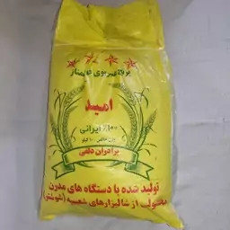 برنج عنبر بو شوشترسفید و عطرفراوان ودانه بلند با وزن 10000گرم با ارسال رایگان 