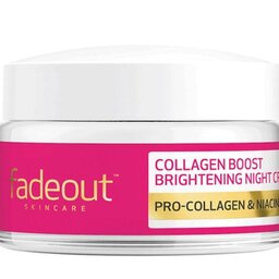 کرم روشن کننده و کلاژن ساز شب فید اوت Fadeout Collagen Boost Night حجم 50 میلی لیتر