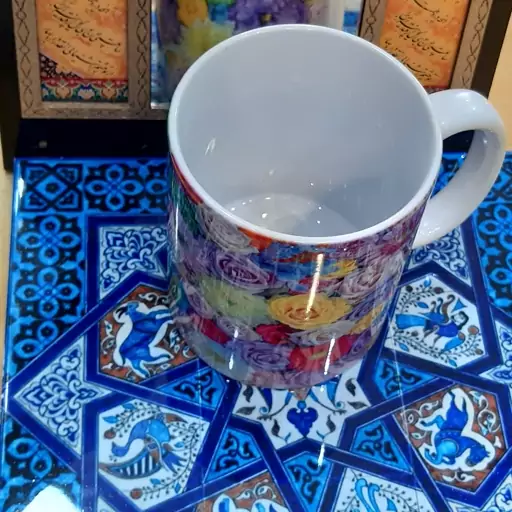 ماگ گلدار درجه یک