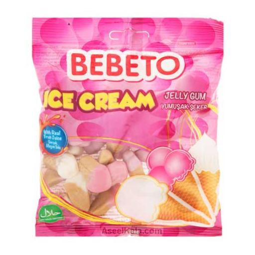 پاستیل ببتو بستنی 80 گرم bebeto iceream