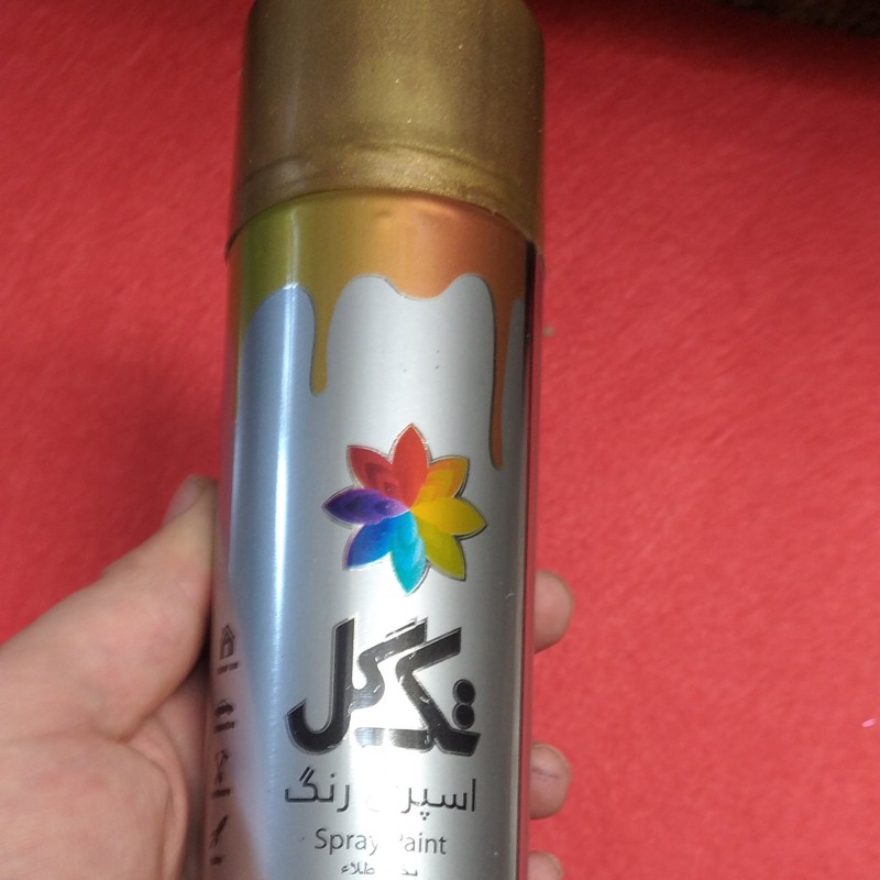 اسپری گلسازی طلایی 