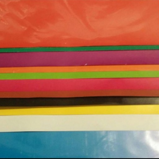 کاغذ رنگی بسته 10 برگی جور