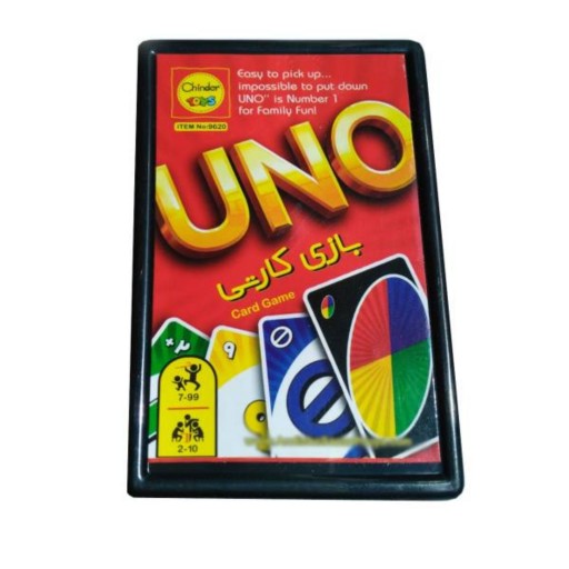 بازی فکری کارتی انو قابدار (UNO) مناسب برای بالای 7 سال 10-2 نفره