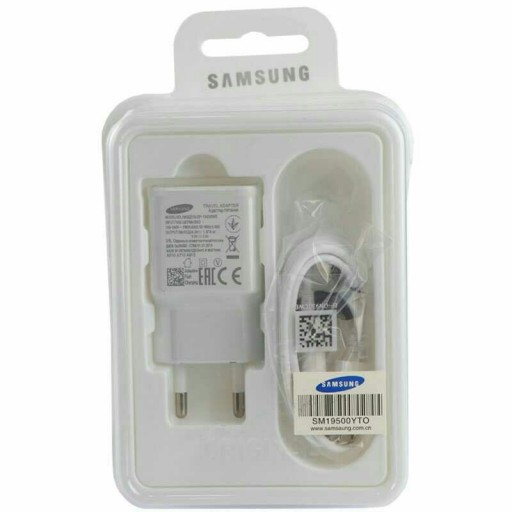 شارژر دیواری اورجینال فست شارژ Samsung 2A 15W  کابل میکرو یو اس بی