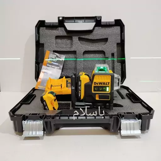 تراز لیزر ی شارژی نور سبز دیوالت Dewalt Laser level 12v