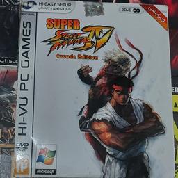 خرید بازی کامپیوتری مبارز خیابانی 4 گیم Super Street Fighter IV Arcade Edition مخصوص برای کامپیوتر PC دی وی دی سی دی
