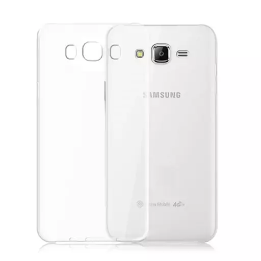 کاور سامسونگ samsung j5 2015 گارد قاب j500 جلد محافظ GALAXY J5 2015 قاب شفاف بی رنگ جی پنج J500F J500H-DS  جی فایو