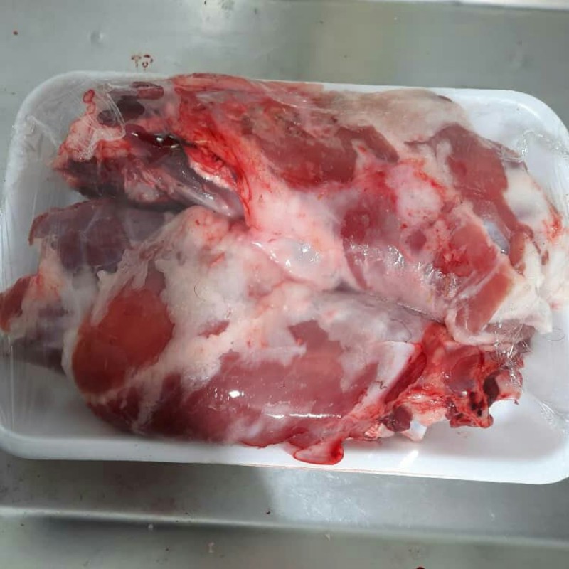 راسته گوسفندی مغزشده بدون استخوان  (1000 کیلوگرمی)