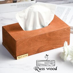 جعبه دستمال کاغذی چوبی 
