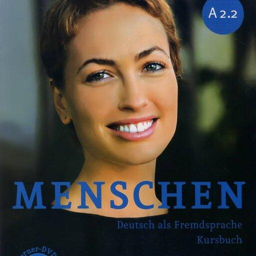 کتاب اموزش زبان آلمانی منشن menschen A2 - 2با کتاب تمرین و دی وی دی