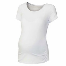 تیشرت بارداری برند آلمانی esmara سایز XL اسمارا رنگ سفید شیری تیشرت بارداری اسمارا 