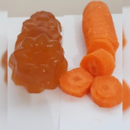 صابون هویج گلیسیرینه پک 4 عددی طرح گل
