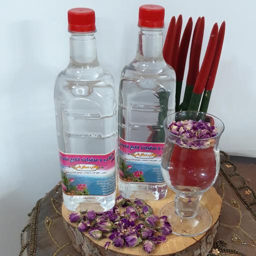 گلاب 12 کیلو گل قمصر کاشان 2 لیتر( سنتی و تولید خانگی)
