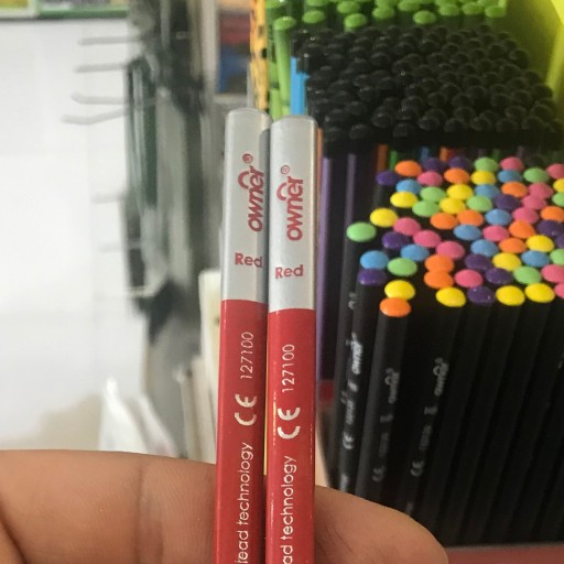 مداد قرمز گرد اونر