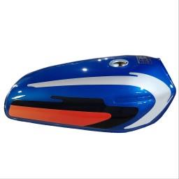 باک موتور سیکلت هوندا میلاد باک رنگ آبی جوهر مدل 81 بغل مشکی