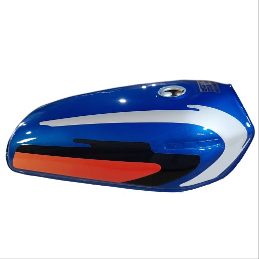 باک موتور سیکلت هوندا میلاد باک رنگ آبی جوهر مدل 81 بغل مشکی