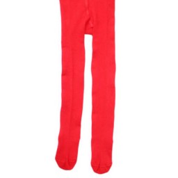 جوراب شلواری دخترانه ویزیون مدل ساده رنگ قرمز