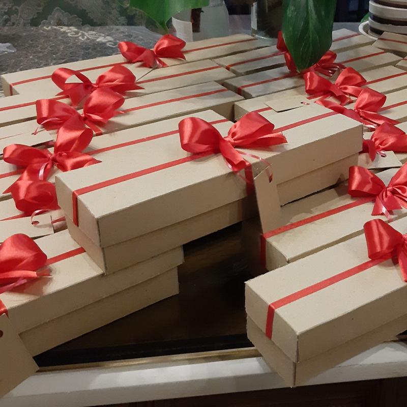 جعبه شکلات ولنتاین بسته بندی قیمت مناسب پک10عددی