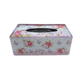 جعبه دستمال کاغذی طرح شکوفه بسته دستمال کاغذی سایز کوچک