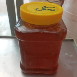 عسل وحشی نیم کیلویی از طبیعت محلی اردبیل