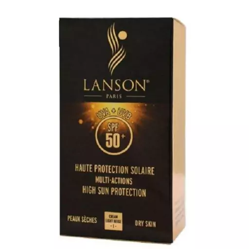 کرم ضد آفتاب وضد چروک(لانسون)spf50