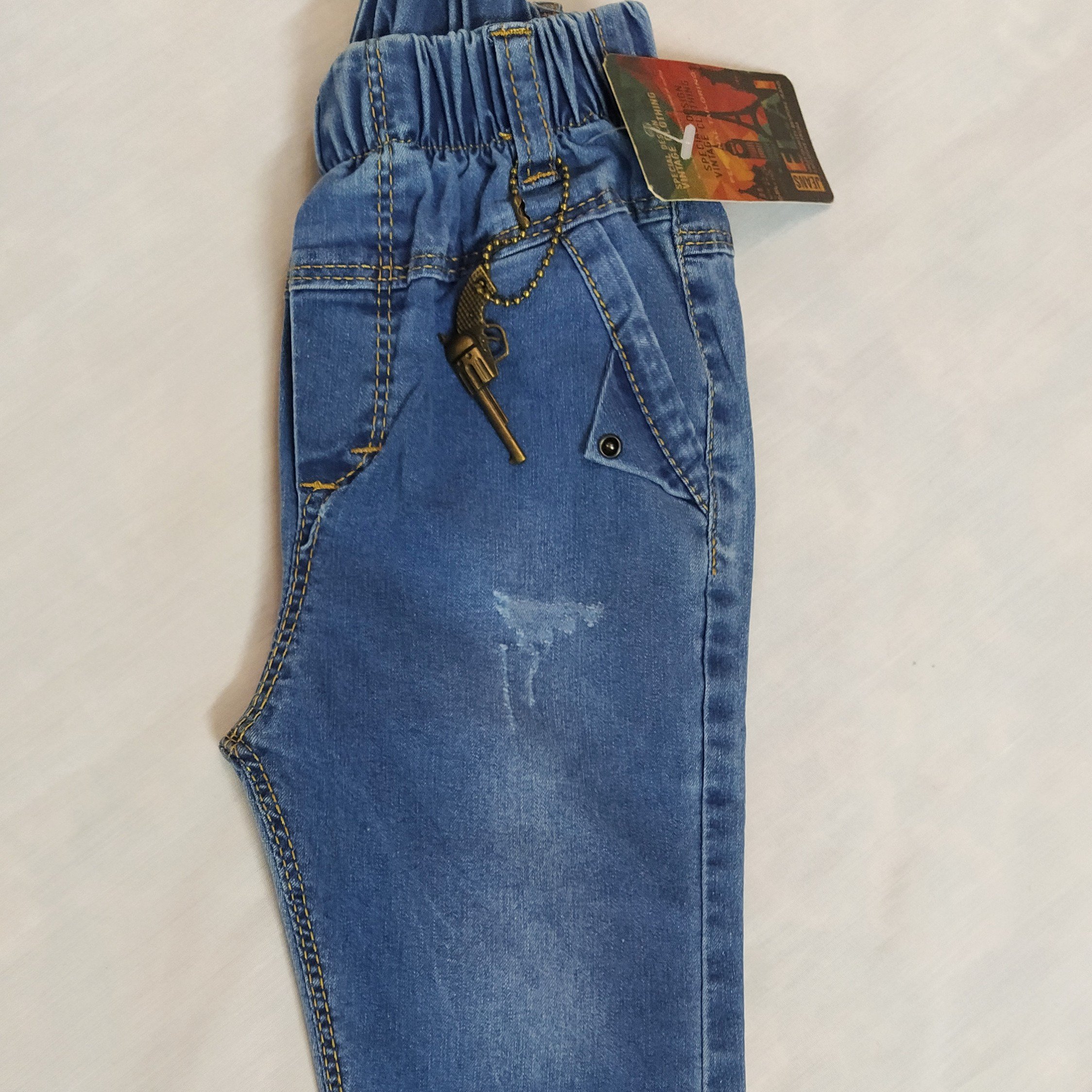 شلوارک جین برمودا