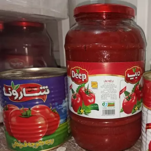 رب گوجه‌فرنگی 800 گرمی شارونا (قوطی ساده)