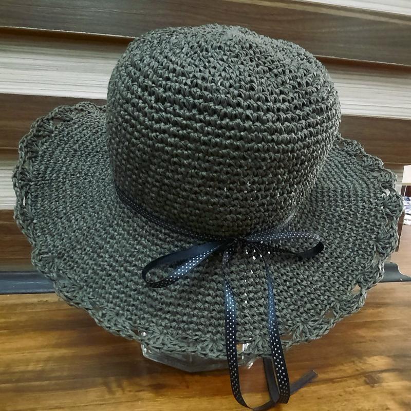 کلاه ساحلی، خنک و سبک ،بافته شده با نخ کاغذی، رافیا