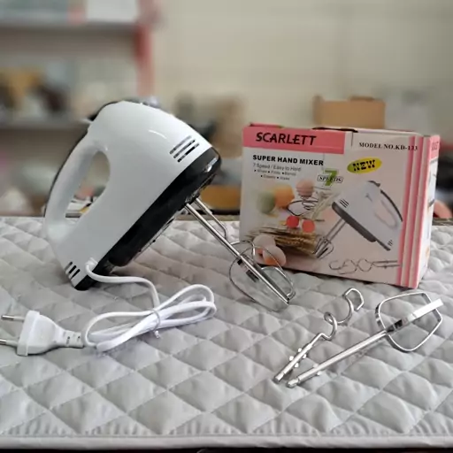 همزن برقی اسکارلت مدل scarlet hand  mixer  - KD .133 