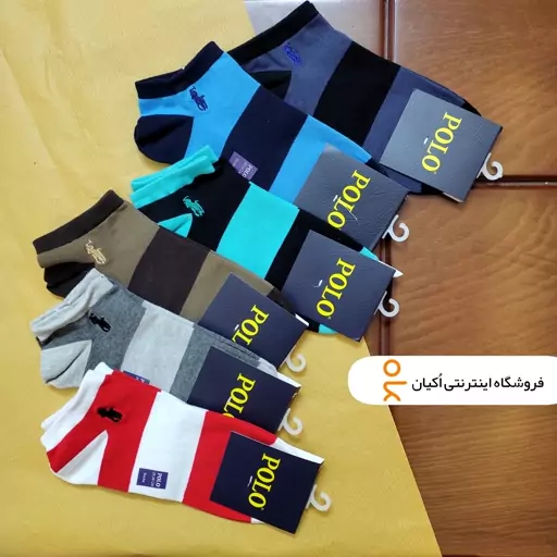 جوراب مچی مردانه poloراهدار