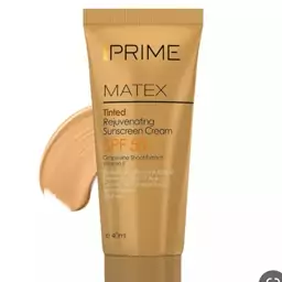 کرم ضد آفتاب رنگی پریم مدل Matex Tinted SPF50 پرایم انقصا دو سال