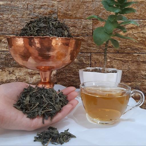 چای سبز قلم ایرانی و ارگانیک بسته 1 کیلویی