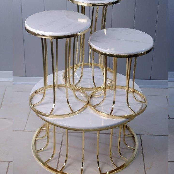 جلو مبلی 4تیکه اینه ای ستونی