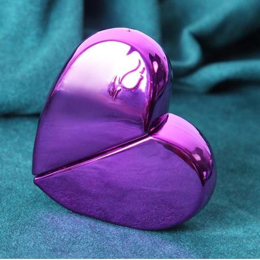 محفظه نگهداری عطر مدل قلب در انواع رنگ بندی کد 612 بازرگانی لطفی