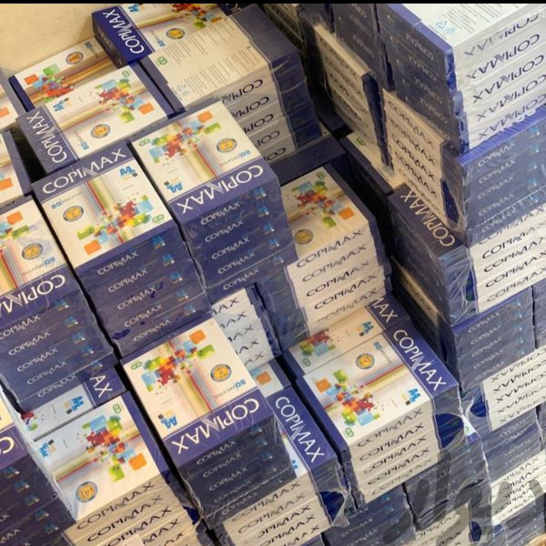 کاغذ a4  کپی مکس 80 گرمی بسته 500 عددی