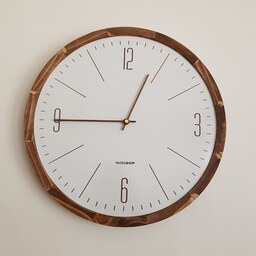 ساعت دیواری چوبی مدل مینو