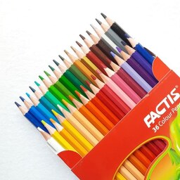 مداد رنگی 36 رنگ فکتیس - جعبه مقوایی