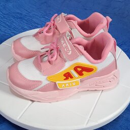 کفش بچگانه دخترانه  مدل آریو ARIU رنگبندی صورتی سایزبندی31 تا 35